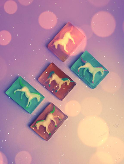 unicorn soap